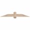 Ekena Millwork Eugene Smooth Timber Gable Bracket, Douglas Fir, 60"W x 10"H x 5 1/2"D x 5 1/2"F, 4/12 Pitch GBW060X10X0606EUG00SDF - alternate 1